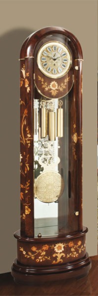 Gallo Clock PRIMAVERA Intarsi