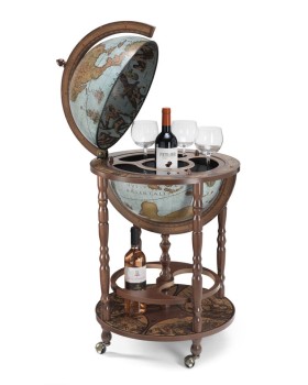 ZOFFOLI Z.31 Glóbus bar MINERVA Blue Ocean